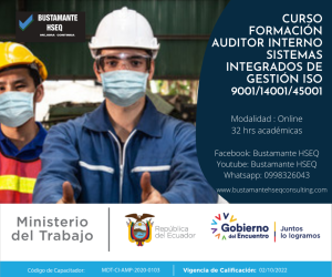 Promo Curso Auditor Interno ISO