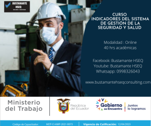 Promo Curso Indicadores de Gestion SSO