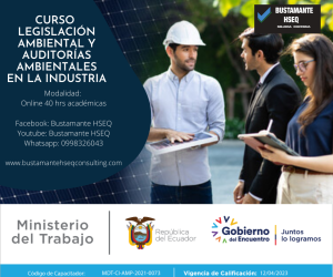 Promo Curso Legislacion Ambiental y Auditorias Ambienyales Industria BHSEQ OK (1)